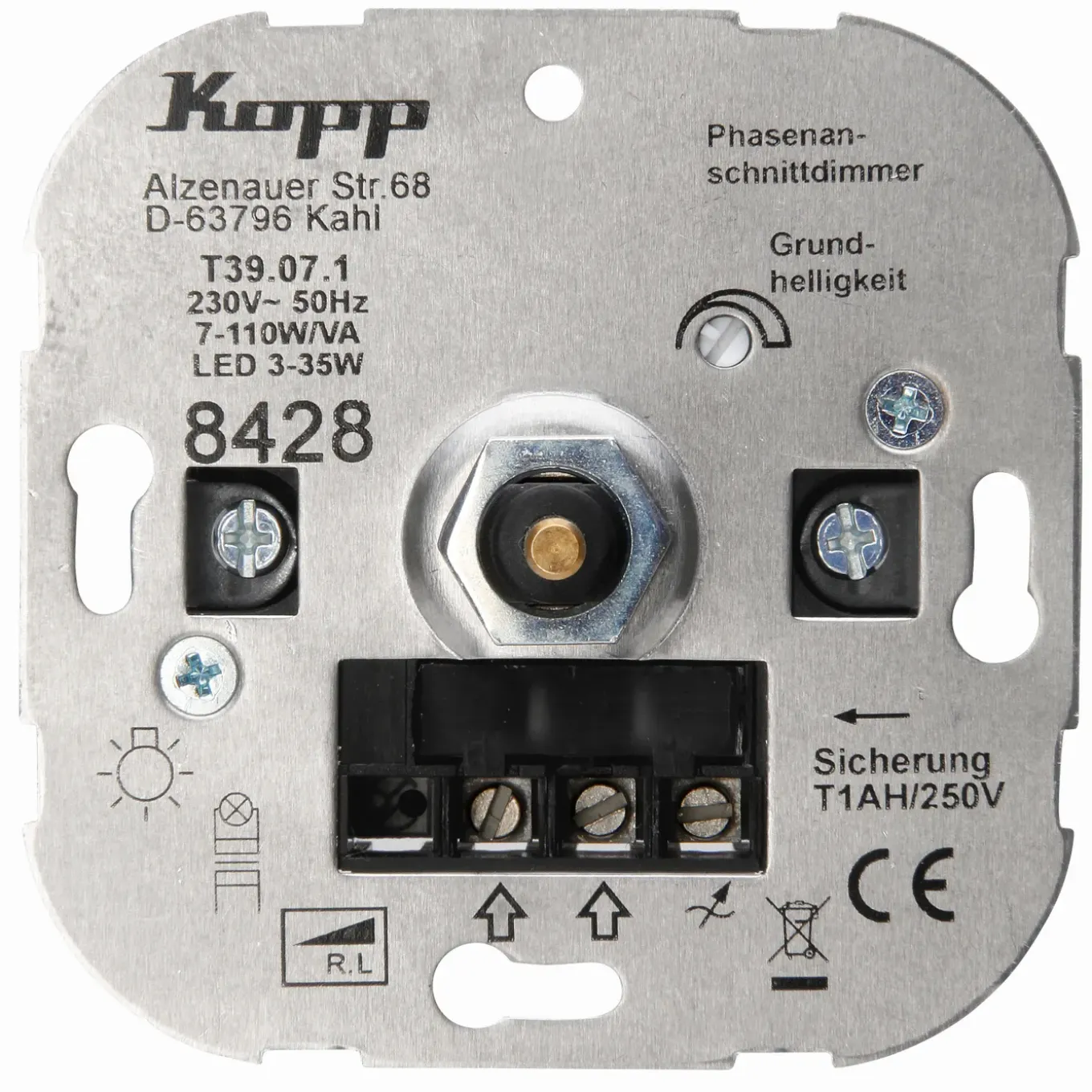Kopp TechnikCenter Dimmer - Inbouw - 3-35W