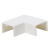 Kopp vlakhoekstuk voor goot 15x10mm wit