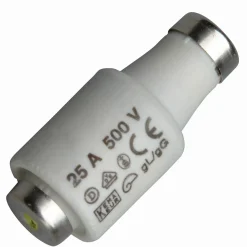 Kopp zekering DII 25A 5st.