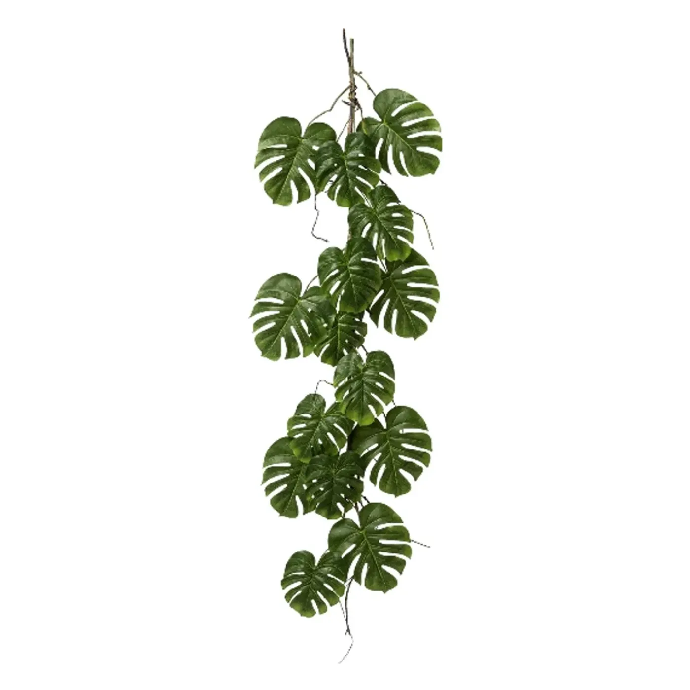 Kopu Hangplant Split Philodendron 119 Cm - Macramé Plantenhanger Xl