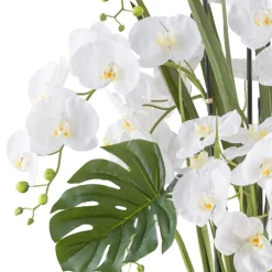 Kopu Phalaenopsis Xl Kunstorchidee 120 Cm - Real Touch - Wit