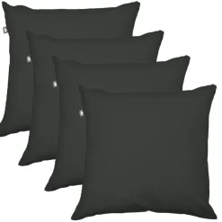 Kopu Prisma Sierkussen 45x45 Cm Set 4st - Antraciet