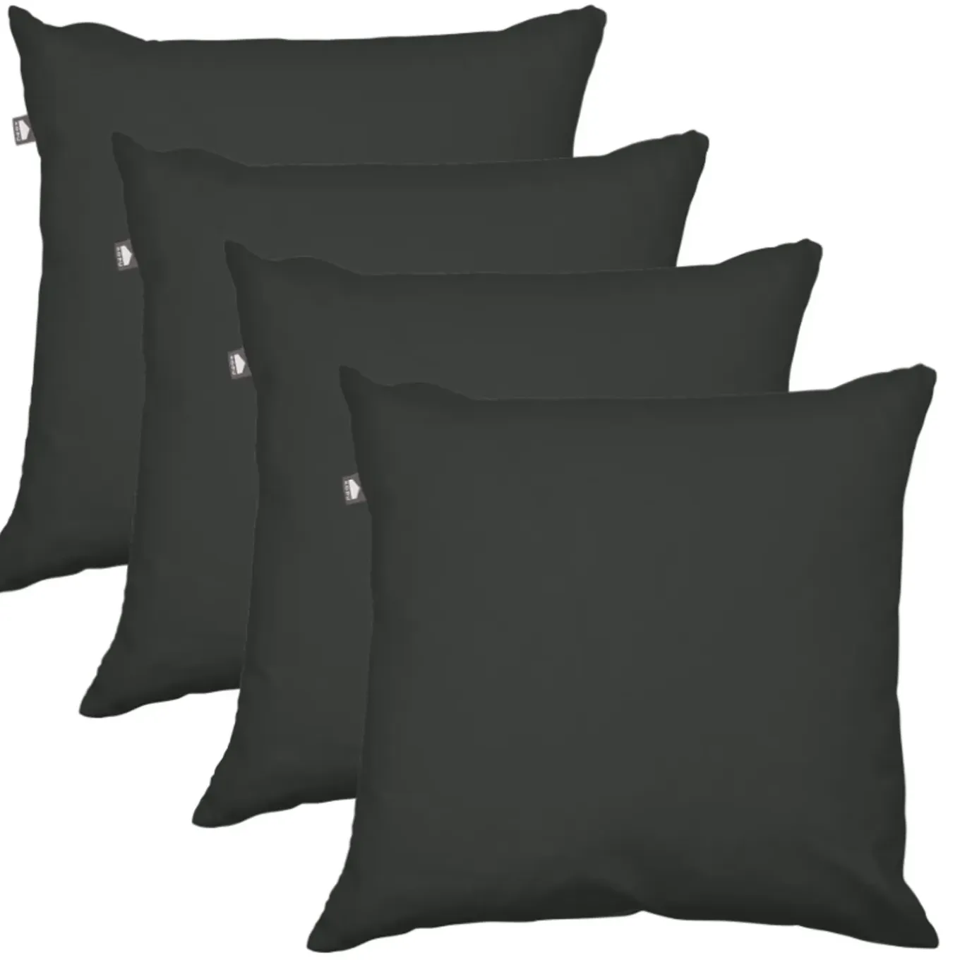 Kopu Prisma Sierkussen 45x45 Cm Set 4st - Antraciet