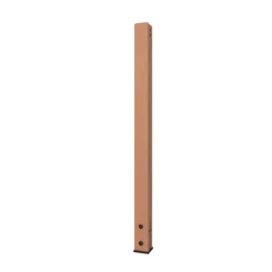 Kordo - Balustradepaal, Vloerbevestiging - Beukenhout