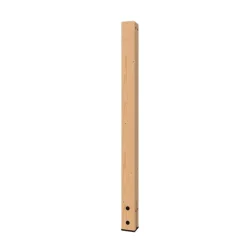 Kordo - Balustradepaal, Vloerbevestiging - Dennenhout