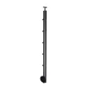 Kordo - Balustradepaal Voor Zijmontage - Prestio - Antraciet Aluminium