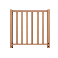 Kordo - Balustradepaal, Zijbevestiging - Beukenhout