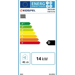 KOSPEL - Ketelpakket Elektrisch - Elymatic Ekco.mn3 - Wit - 716x316x235 Mm - 14 Kw