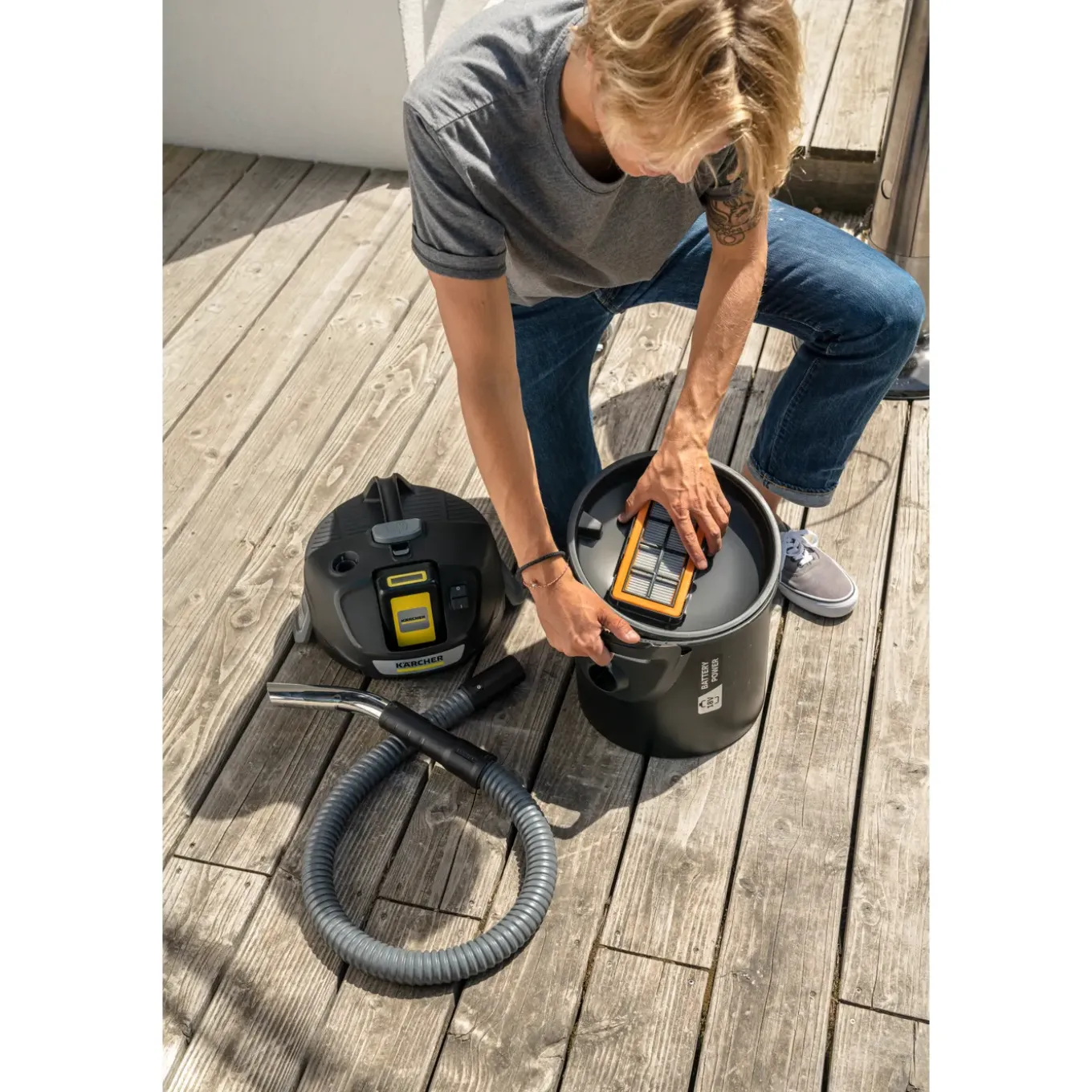 Kärcher Plat Vouwfilter voor AD 2-4 Premium