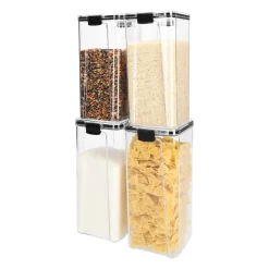 Krumble Voorraadpot Plastic 1800 Ml - Set Van 4