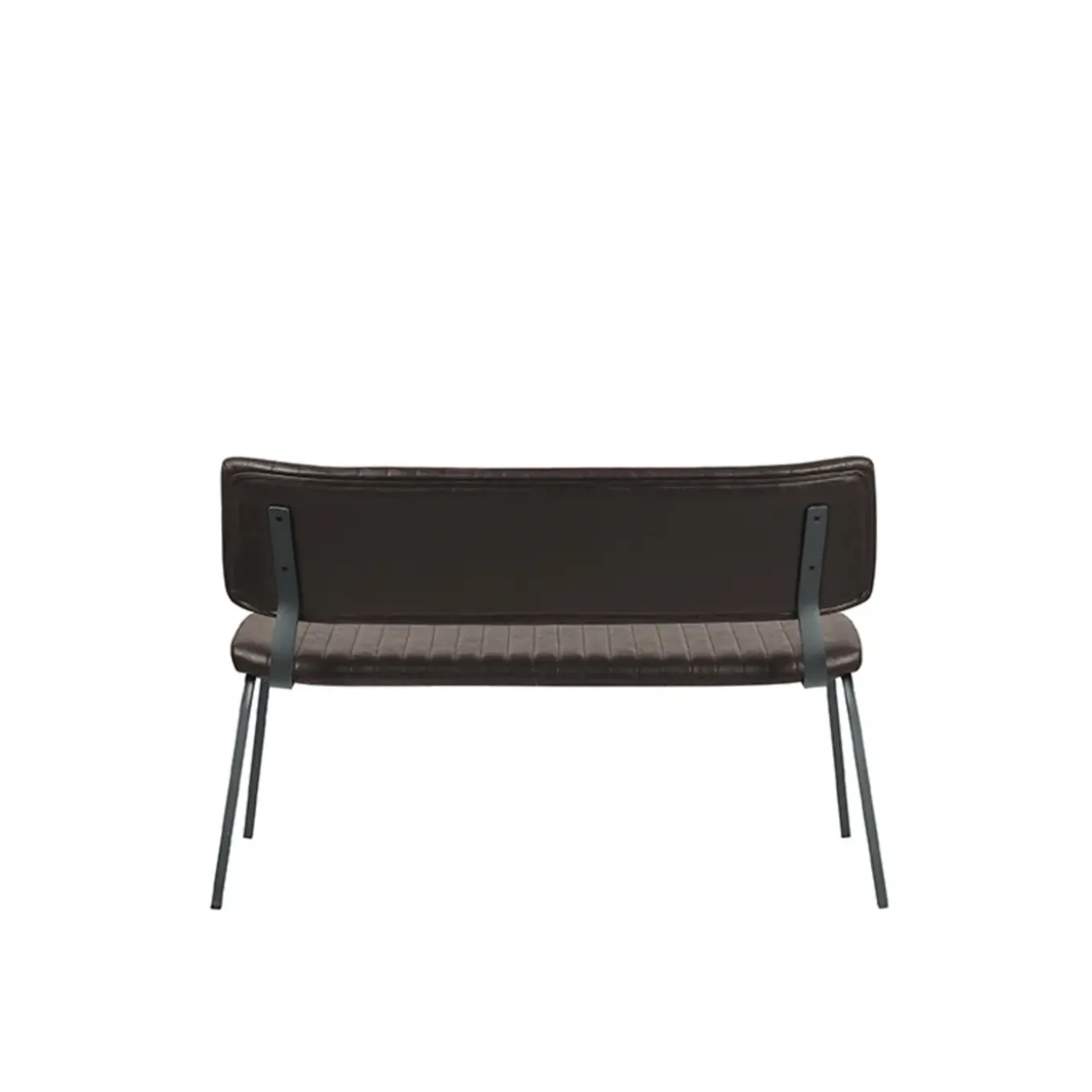 Label51 - Eetkamerbanken Gusto - Donkerbruin - 63x120x81cm