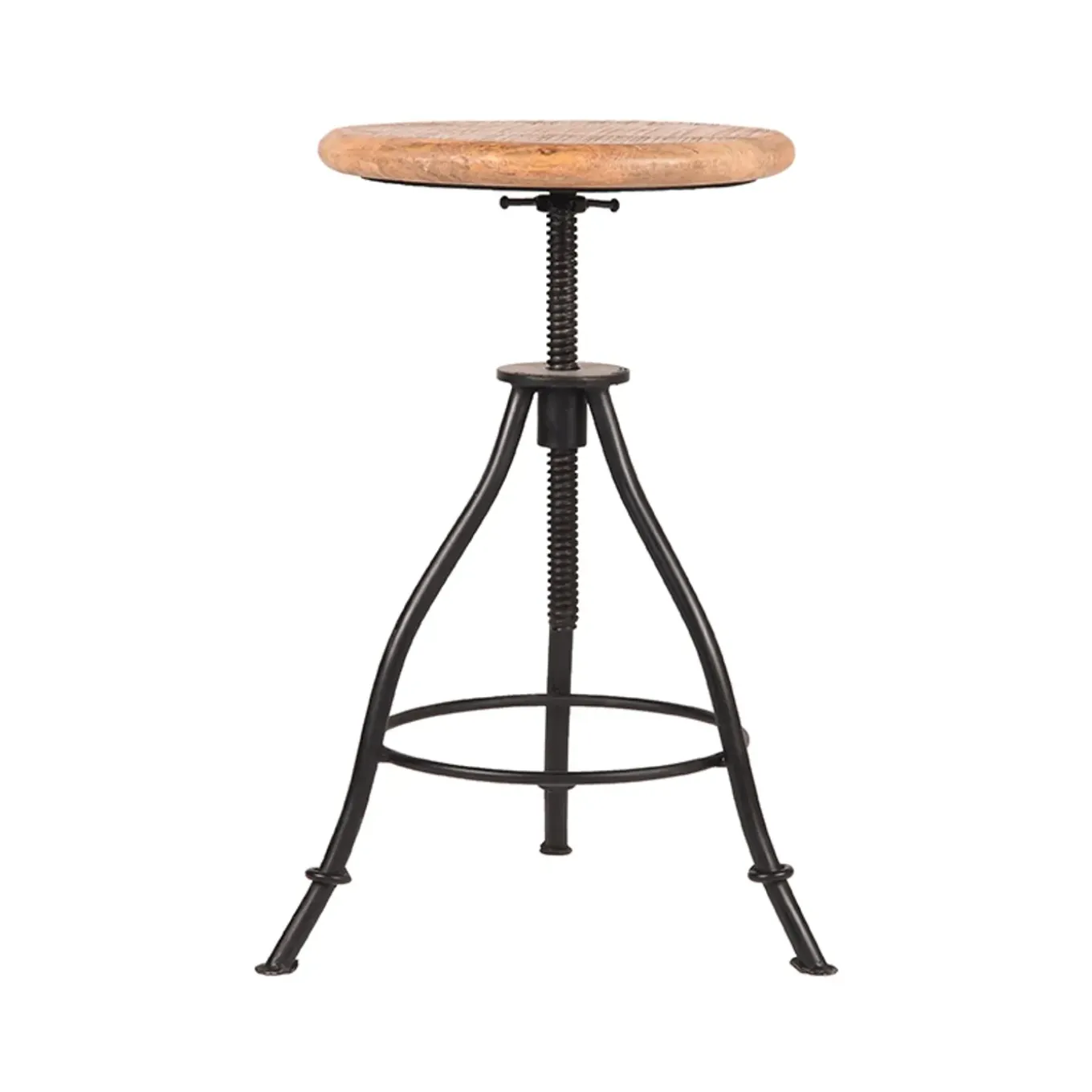 LABEL51 Kruk Jaipur - Zwart - Mangohout