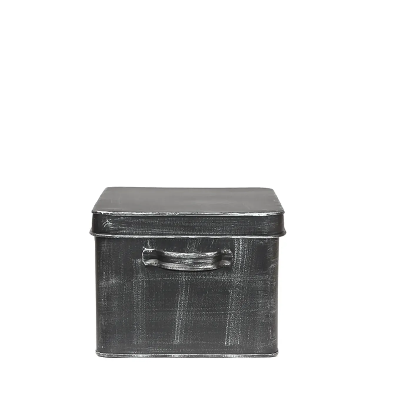Label51 - Opbergdoos Schoenpoetsopbergkist - Zwart - 21x36x16cm