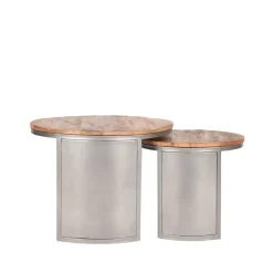 LABEL51 Salontafel Set Bunch - Rough - Mangohout