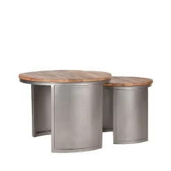LABEL51 Salontafel Set Bunch - Rough - Mangohout