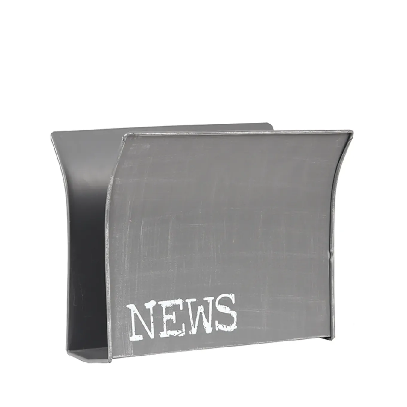Label51 - Woondecoratie Magazinehouder - Grijs - 18x35x29cm