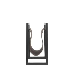 LABEL51 - Woondecoratie Magazinehouder - Grijs - 20x45x38cm