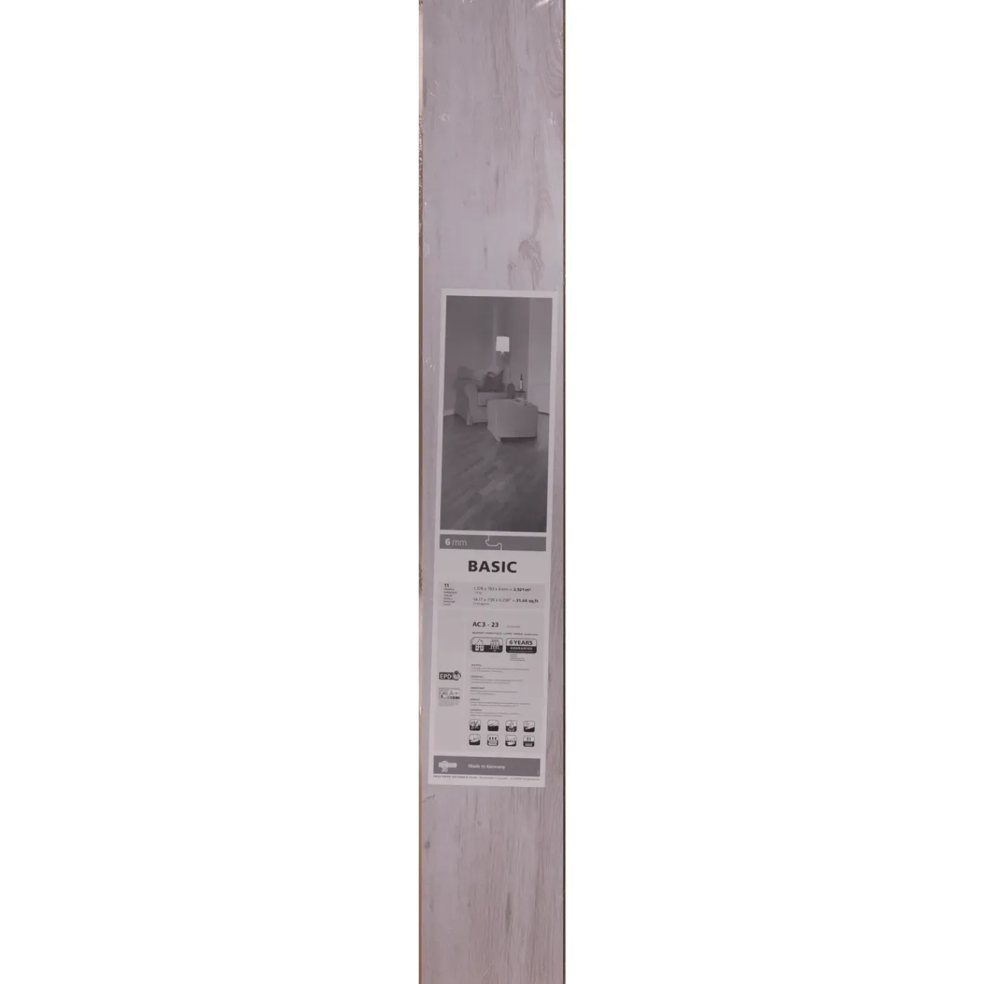Overig Laminaat - Wit Eiken - 6mm - 2,921m²
