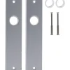 Langschild blind aluminium