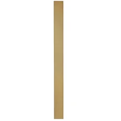 Overig Lattenwand - Donkerbruin - MDF - 260x22cm - 12mm - 2 Stuks