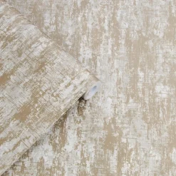Laura Ashley Whinfell Behang - Glitter - 10mx52cm - Beige