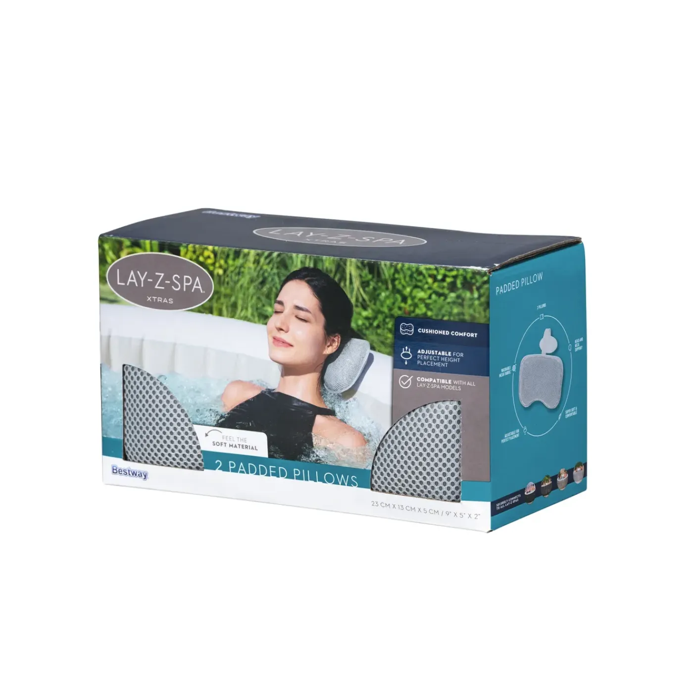 Bestway Lay-Z-Spa hoofdkussen DuraPlus 23x13x5cm