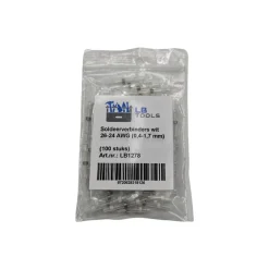 LB Tools Soldeerverbinders Waterdicht Wit 26-24 Awg 0,4-1,7 Mm (100st) (lb1278)
