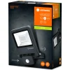 Ledvance Breedstraler Endura Flood - Donkergrijs - 30W - 2700lm - Neutraal Wit - IP44 - met Bewegingssensor