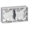 Legrand opbouwkader 2 modules Niloé wit