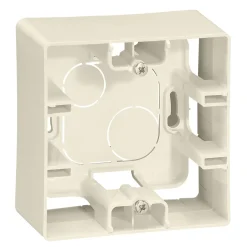 Legrand opbouwraam 1 module Niloé wit crème