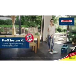 Leifheit Profi XL uitwringpers met wieltjes