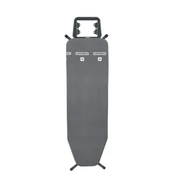 Leifheit Strijkplank Classic M Basic - In hoogte verstelbaar - Vast strijkijzerplateau - Zwart - 120x38cm