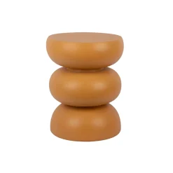 Leitmotiv - Kruk Curva - Geel - 35,5x35,5x44 Cm