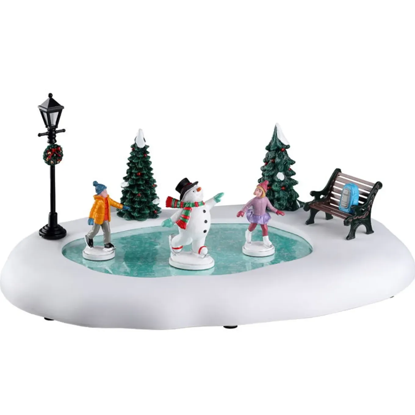 LEMAX - Frosty Goes Ice Skating B/O (4.5V) Kerst