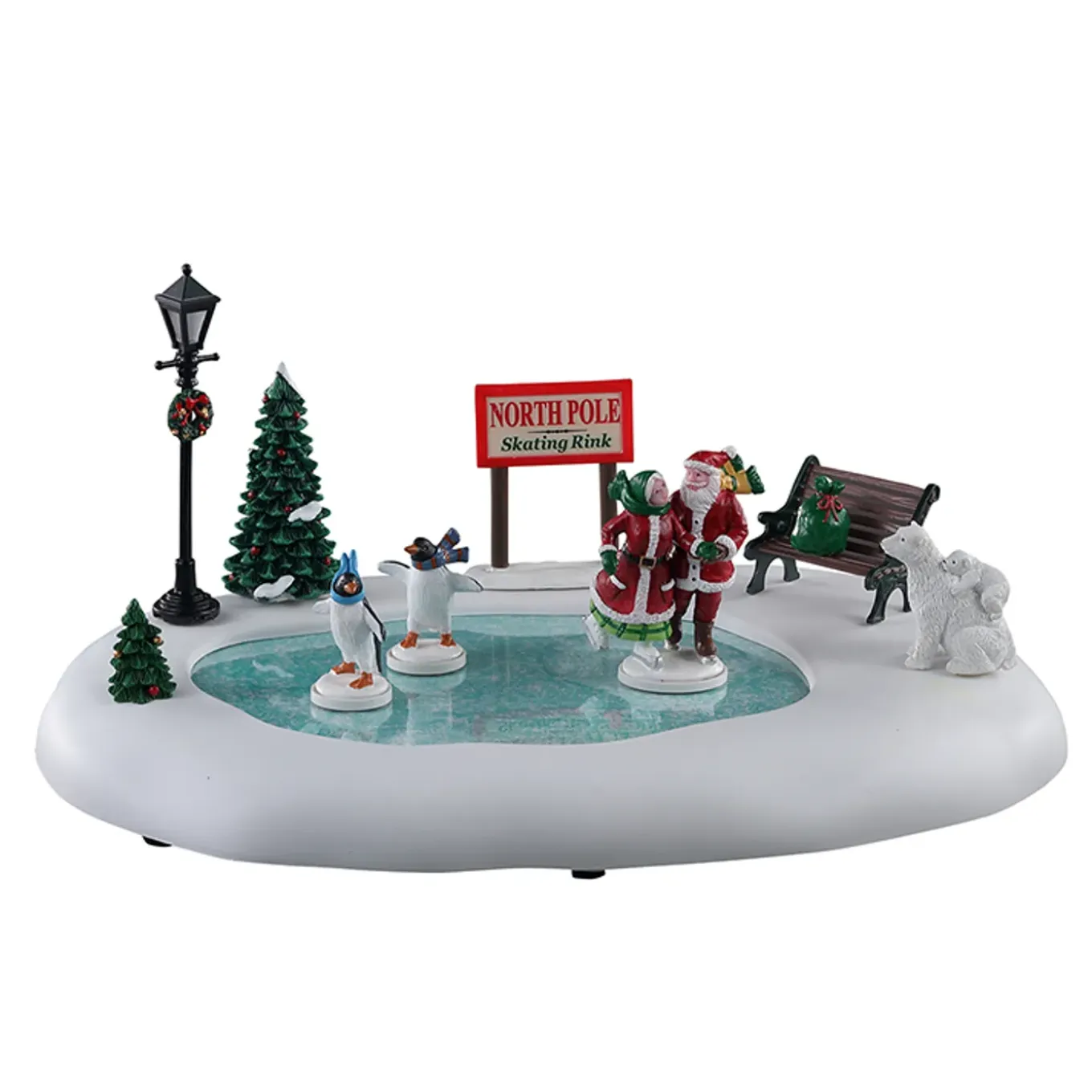 LEMAX - North pole skating rink b/o (4.5v)