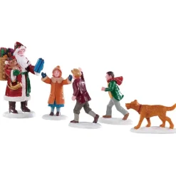 LEMAX - Papa christmas set of 5