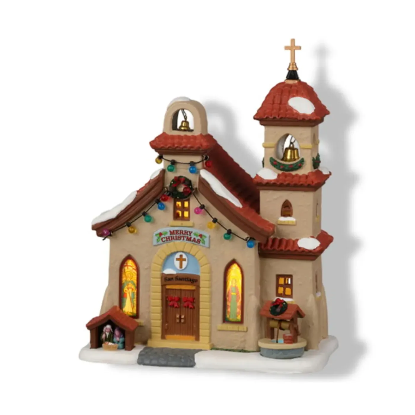 LEMAX - San Santiago Parish B/O Led Kerst