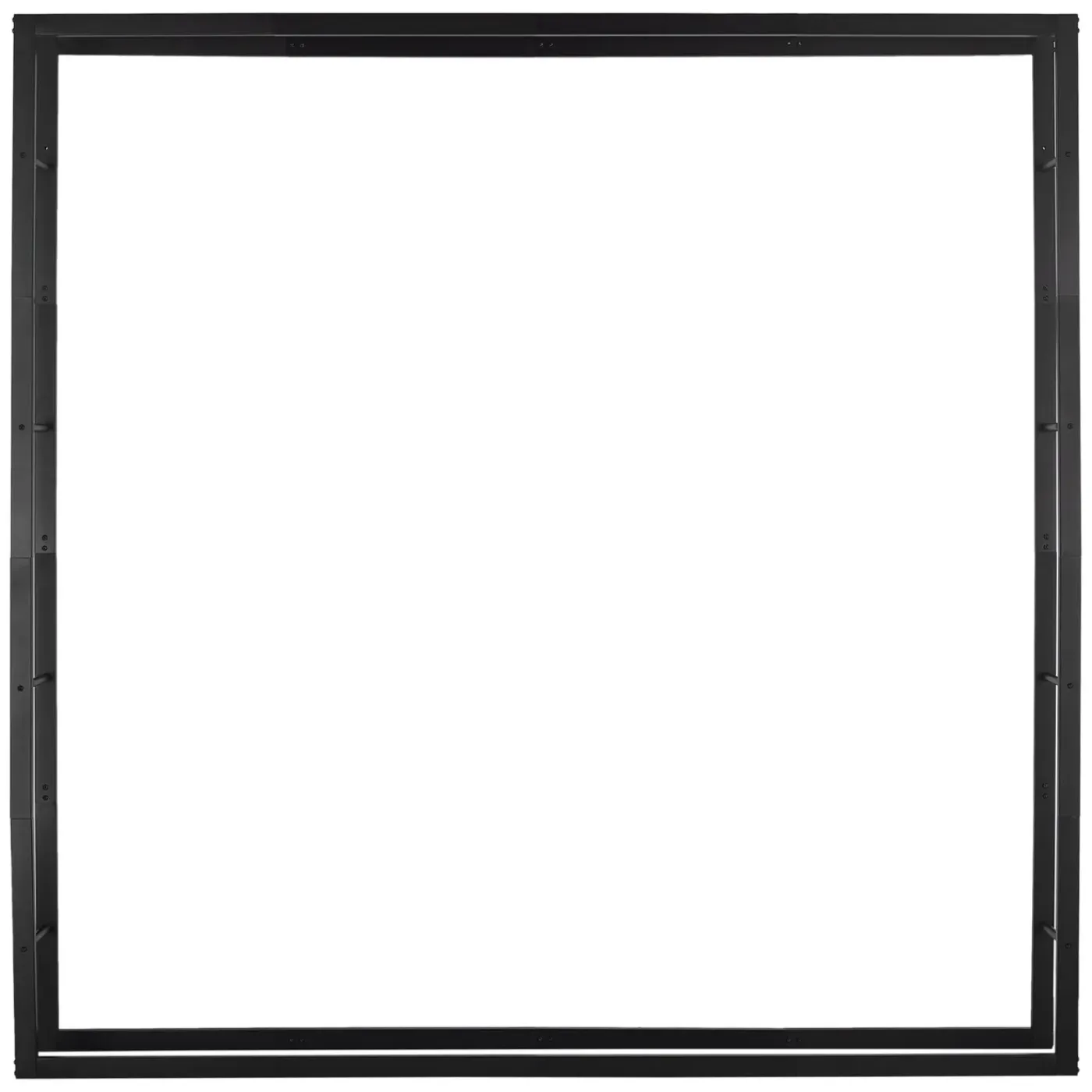 Lendo Online Brandhoutrek 196×25×196 Cm Zwart Staal