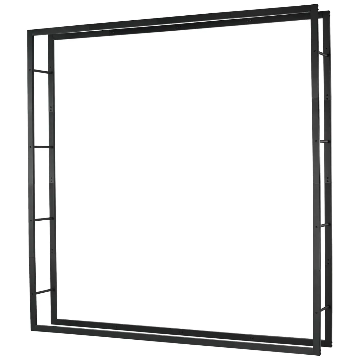 Lendo Online Brandhoutrek 196×25×196 Cm Zwart Staal