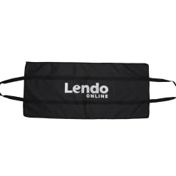 Lendo Online Brandhoutrek Wand 25x25x100 Cm Zwart Staal