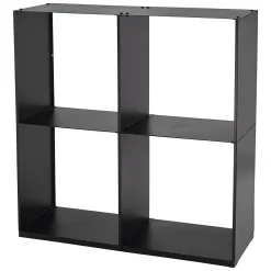 Lendo Online Brandhoutrek 80x28x80 Cm Zwart Staal