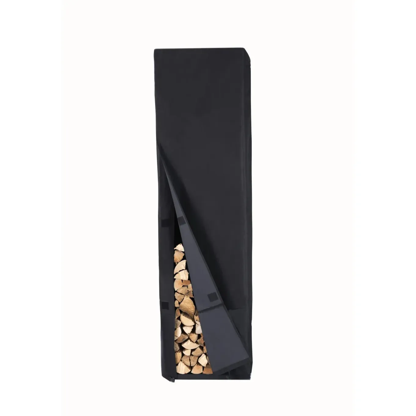 Lendo Online Hoes Brandhoutrek 100x25x196 Cm Oxford Zwart
