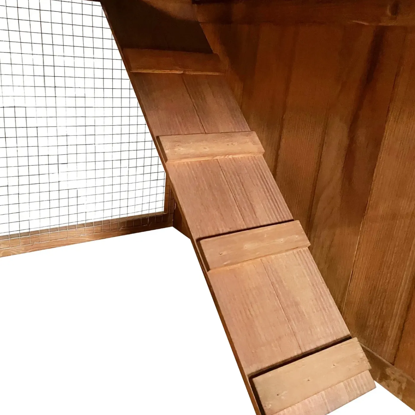 Lendo Online Konijnenhok 94x46x96 Cm Honingbruin Hout