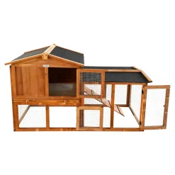 Lendo Online Konijnenhok 145x45x85 Hout Bruin