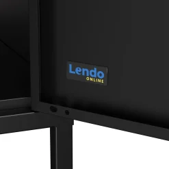 Lendo Online Lockerkast Metaal 90x50x180 Cm Zwart