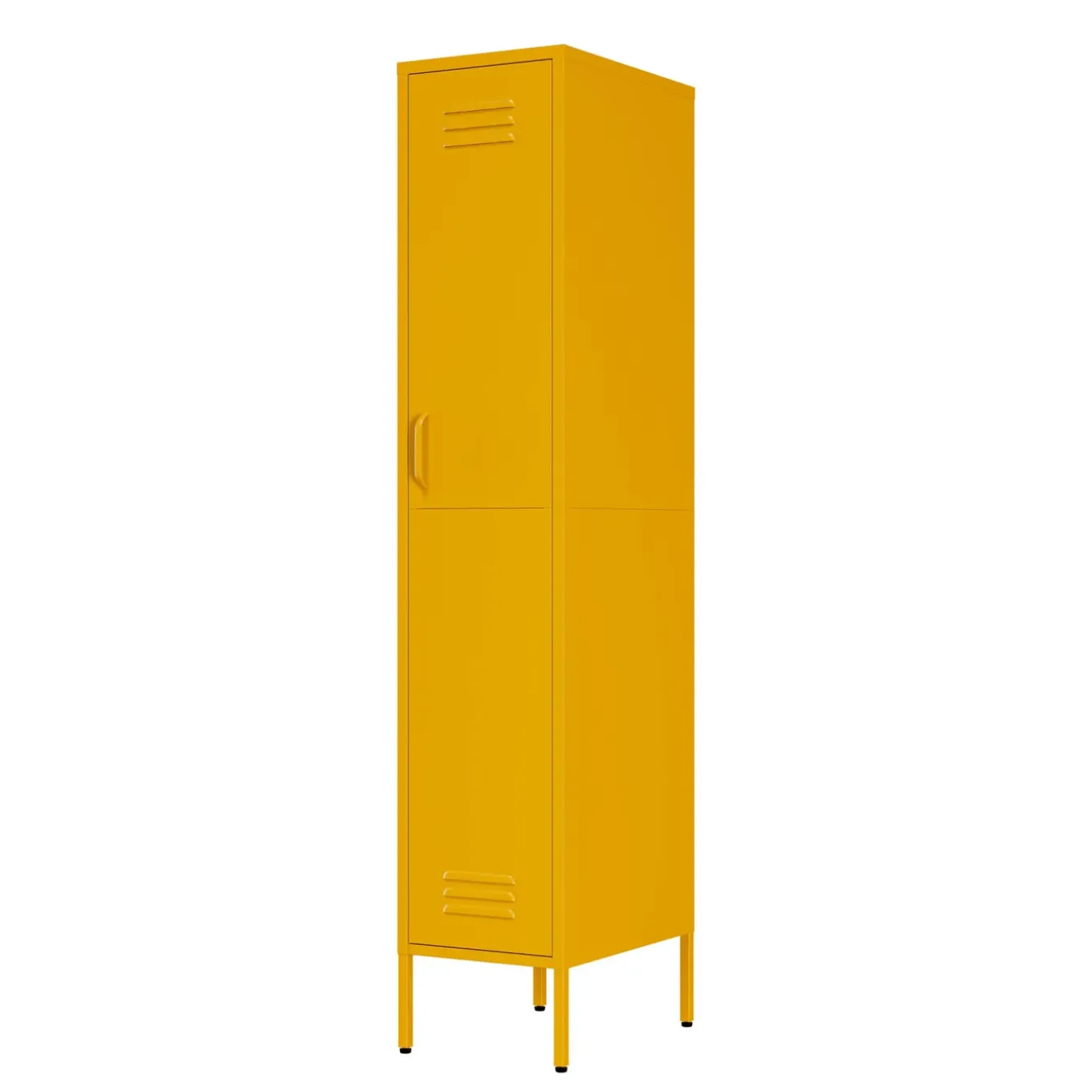 Lendo Online Lockerkast Metaal 35x50x180 Cm Geel