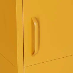 Lendo Online Lockerkast Metaal 35x50x180 Cm Geel