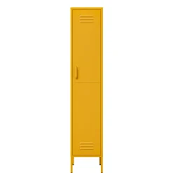 Lendo Online Lockerkast Metaal 35x50x180 Cm Geel