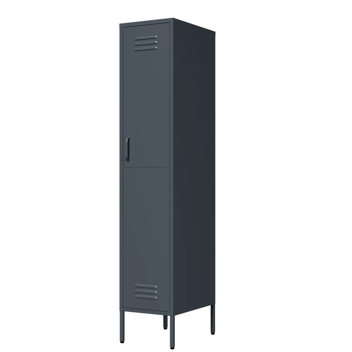 Lendo Online Lockerkast Metaal 35x50x180 Cm Antraciet