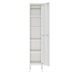 Lendo Online Lockerkast Metaal 35x50x180 Cm Wit